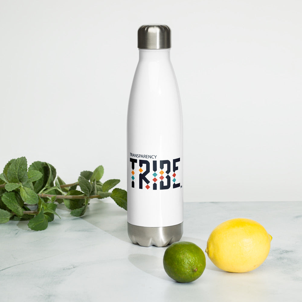 Insulated Stainless Steel Bottle with Tree Tribe logo - 20 oz