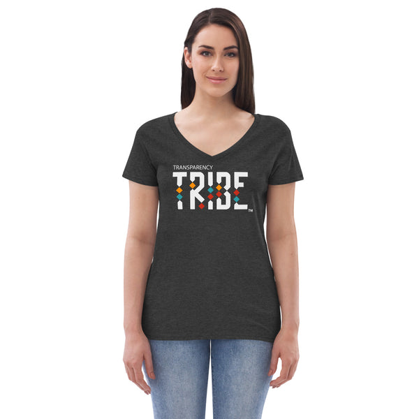 Raja Gaj - Multicolor on Heather Black Triblend Junior Womens T-Shirt -  Curbside Clothing